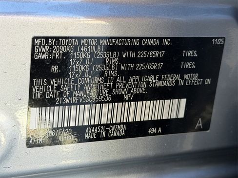 Certified 2025 Toyota RAV4 XLE image 34