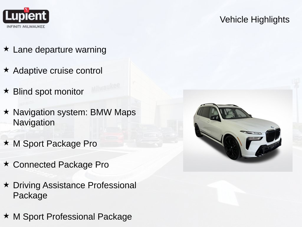 Used 2025 BMW X7 M60i AWD/4WD image 3