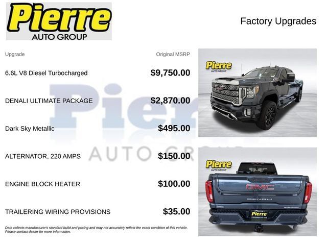 Used 2020 GMC Sierra 3500 Denali w/ Denali Ultimate Package AWD/4WD image 13