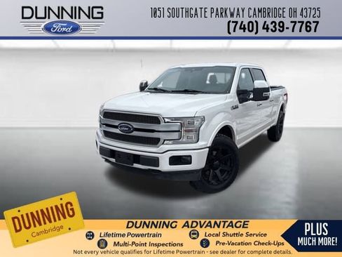 Used 2019 Ford F150 Platinum w/ Technology Package image 1