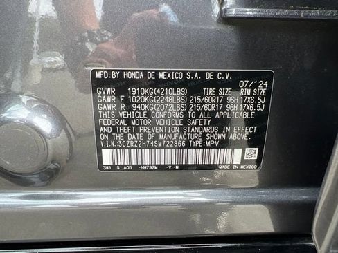 Used 2025 Honda HR-V EX-L image 10