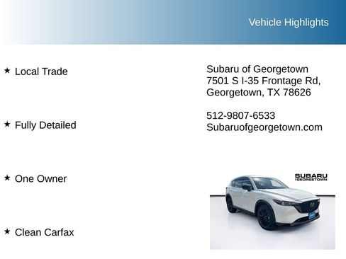 Used 2024 MAZDA CX-5 Carbon Edition image 10