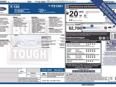 Used 2024 Ford F150 STX AWD/4WD image 13