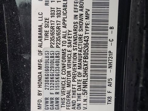 Used 2015 Honda Odyssey EX-L image 33