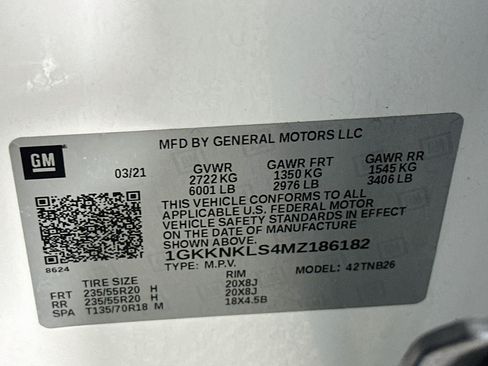 Used 2021 GMC Acadia SLE w/ Driver Convenience Package FWD image 12
