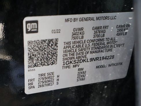 Used 2022 GMC Yukon Denali w/ Max Trailering Package AWD/4WD image 47