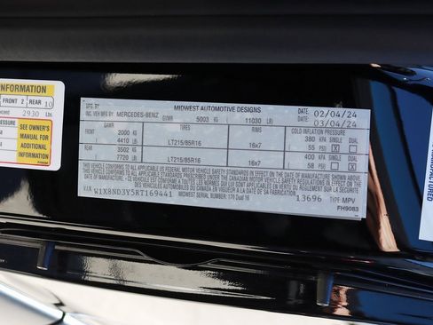 Used 2024 Mercedes-Benz Sprinter 3500 image 49