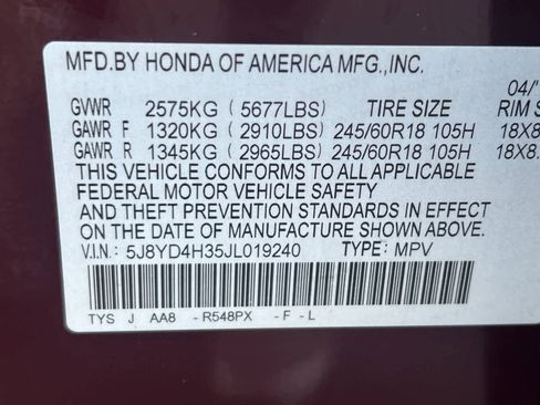 Used 2018 Acura MDX SH-AWD image 31