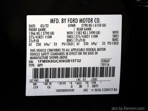 Used 2022 Ford Explorer ST w/ Equipment Group 401A image 34