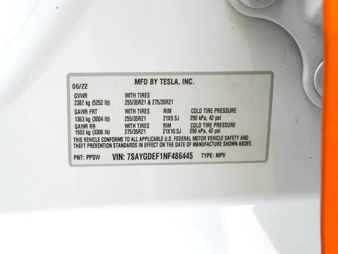 Used 2022 Tesla Model Y Performance AWD/4WD image 53