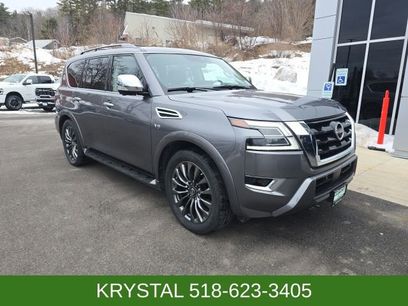 Used 2022 Nissan Armada Platinum w/ Captain's Chairs Package