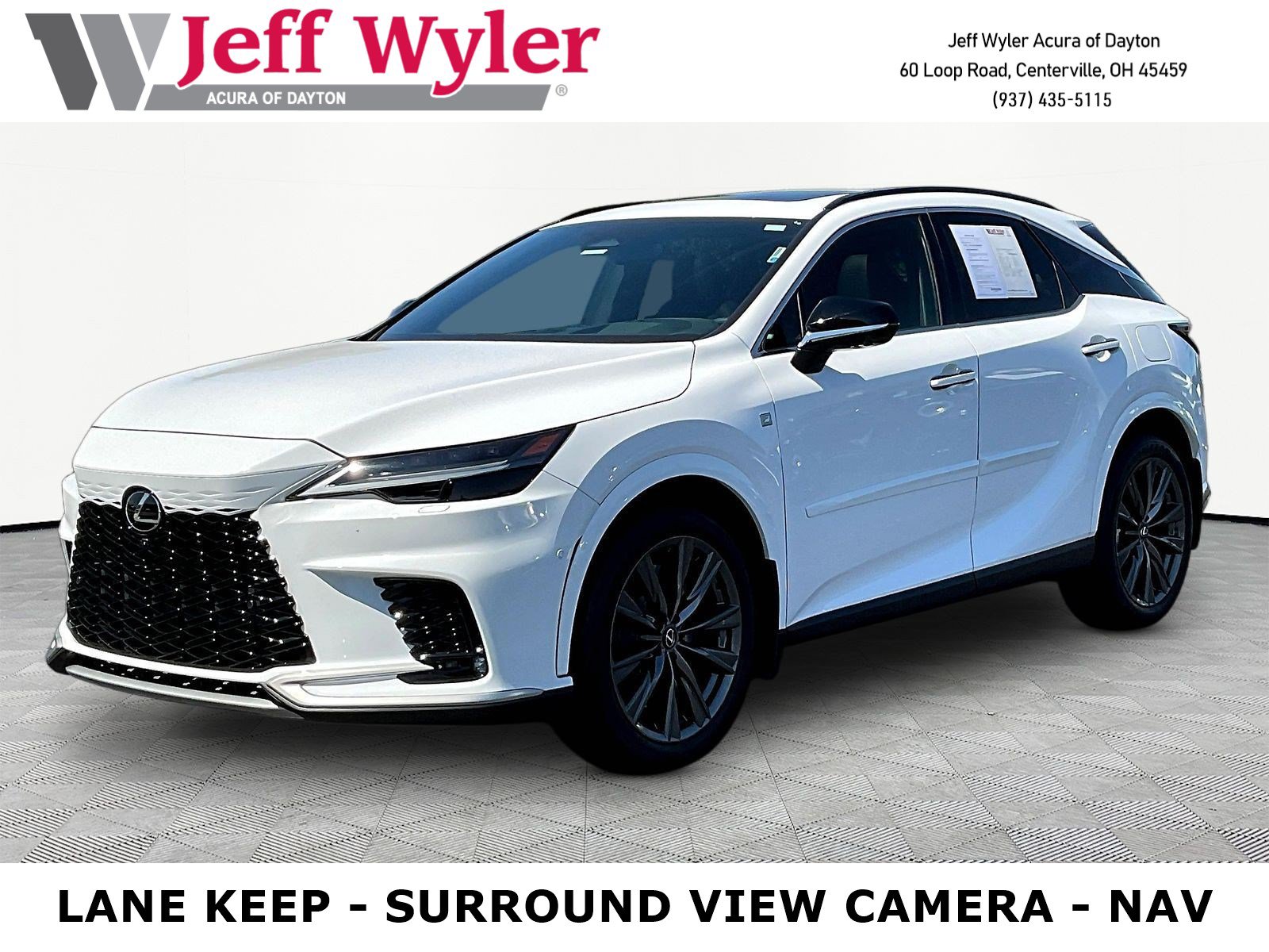 Used 2023 Lexus RX 350 F Sport w/ Cold Area Package AWD/4WD image 1