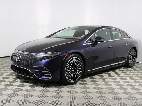 Used 2023 Mercedes-Benz EQS 450+ Sedan w/ AMG Line Exterior Package image 32