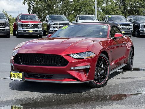 Certified 2018 Ford Mustang GT Premium w/ Black Accent Package RWD image 1