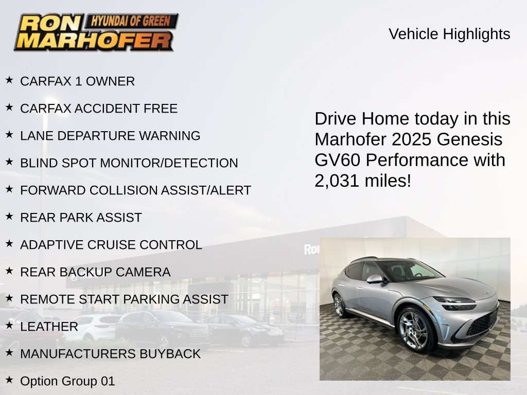 Used 2025 Genesis GV60 Performance AWD/4WD image 15
