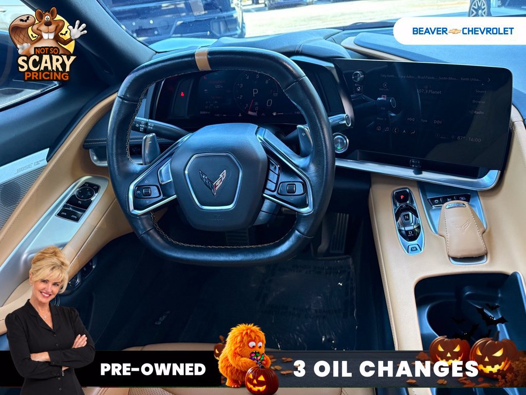 Used 2021 Chevrolet Corvette Stingray Preferred Cpe w/ Z51 Performance Package RWD image 16