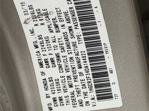 Used 2013 Honda Accord LX image 10