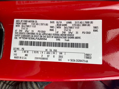 Used 2020 Ford F150 XLT w/ Equipment Group 301A Mid image 16