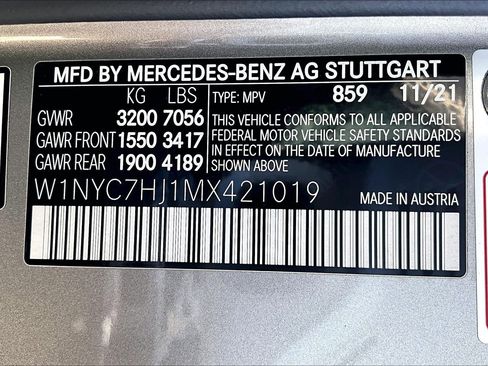 Used 2021 Mercedes-Benz G 63 AMG 4MATIC w/ Seat Comfort Package image 35