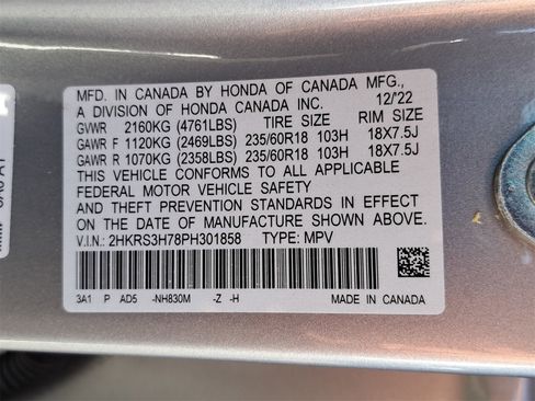 Used 2023 Honda CR-V EX-L image 40