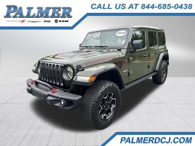 Used 2020 Jeep Wrangler Unlimited Rubicon w/ Quick Order Package 28Y Recon AWD/4WD image 1