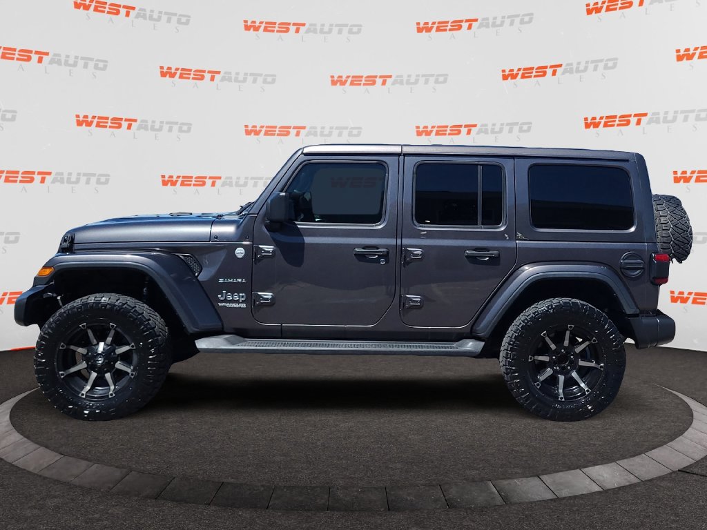 Used 2020 Jeep Wrangler Unlimited Sahara AWD/4WD image 2