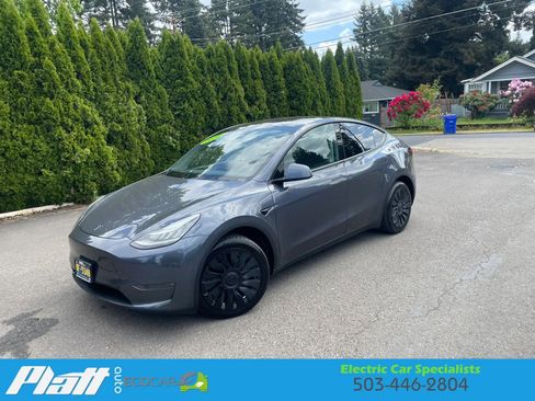 Used 2020 Tesla Model Y Long Range AWD/4WD image 3