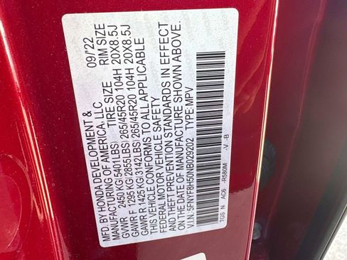 Certified 2022 Honda Passport EX-L image 12