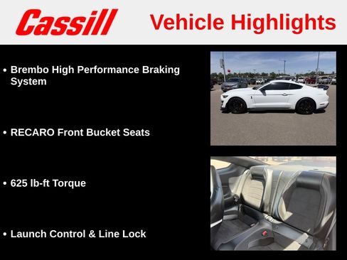 Used 2022 Ford Mustang Shelby GT500 w/ Technology Package RWD image 13