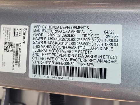 Certified 2023 Honda Pilot EX-L image 33