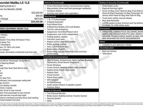 Used 2018 Chevrolet Malibu LS image 5