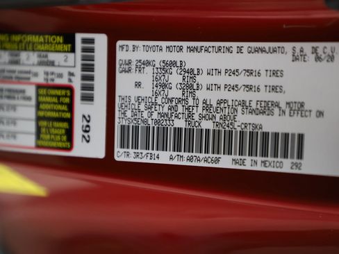 Used 2020 Toyota Tacoma SR w/ SR Convenience Package image 25