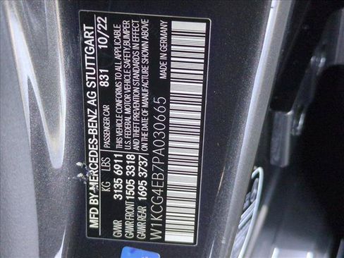 Certified 2023 Mercedes-Benz EQS 580 4MATIC Sedan image 25