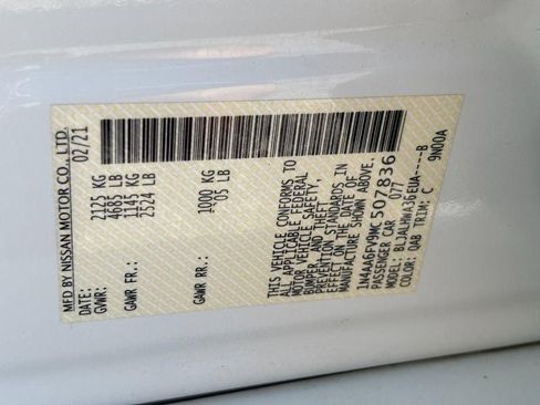 Used 2021 Nissan Maxima Platinum w/ Sport Mat Group image 24