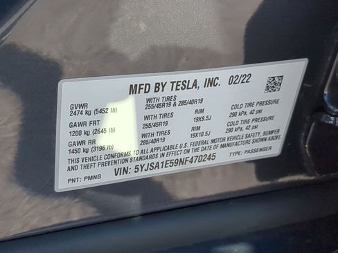 Used 2022 Tesla Model S image 63