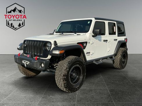 Used 2021 Jeep Wrangler Unlimited Sport image 1