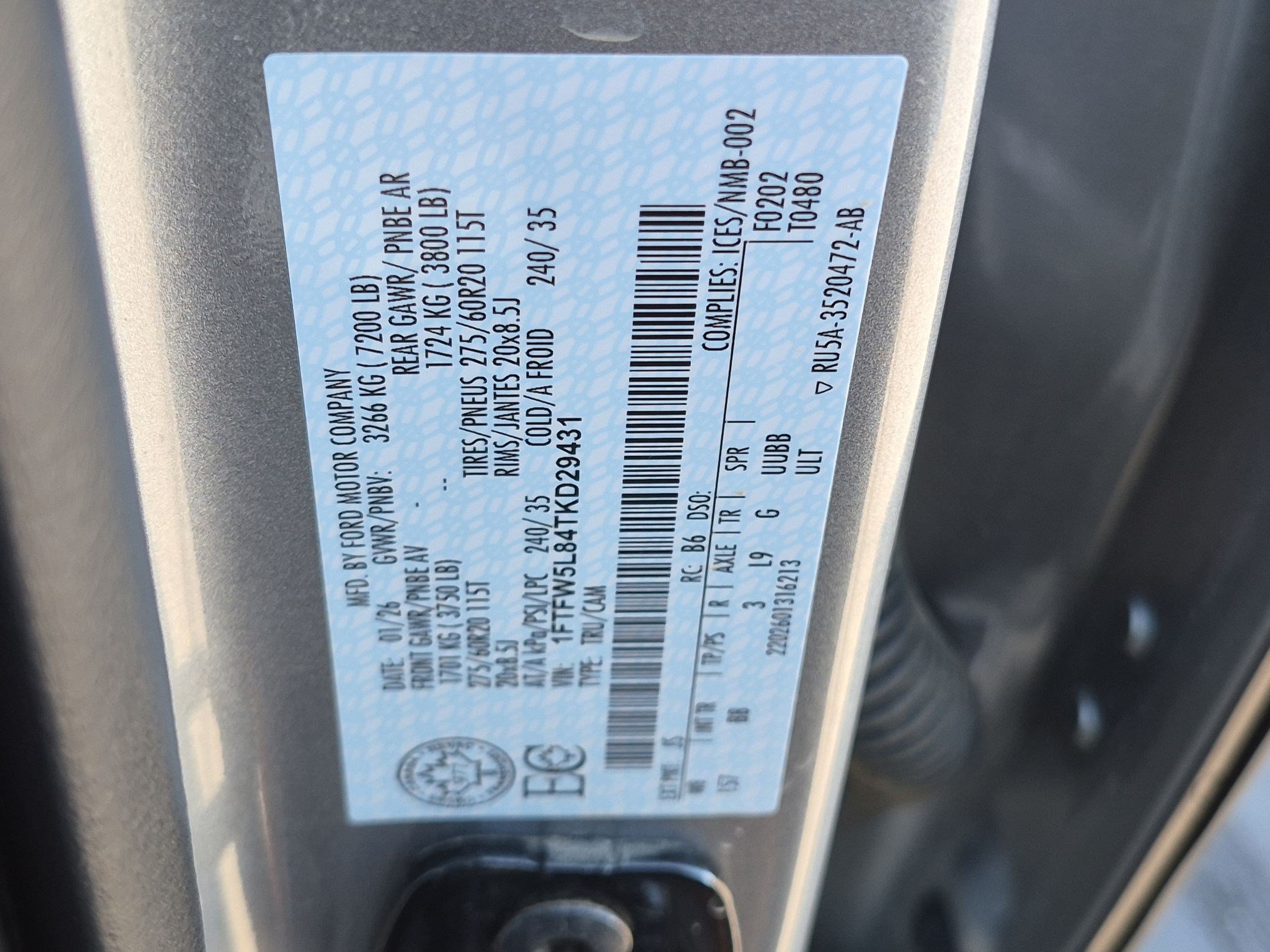 Certified 2026 Ford F150 Lariat AWD/4WD image 36