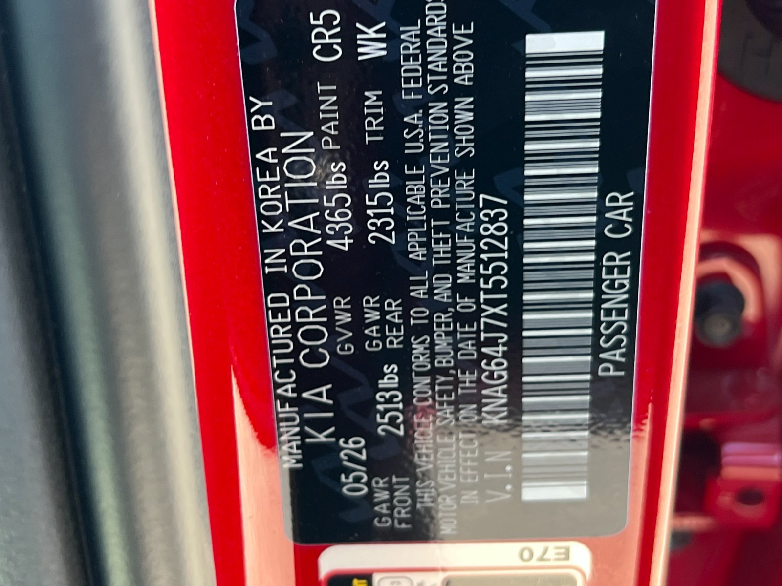 New 2026 Kia K5 GT-Line w/ GT-Line Premium Package FWD image 33