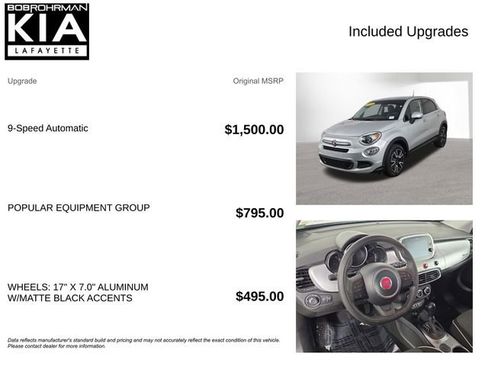 Used 2018 FIAT 500X Pop w/ Popular Equipment Group image 4