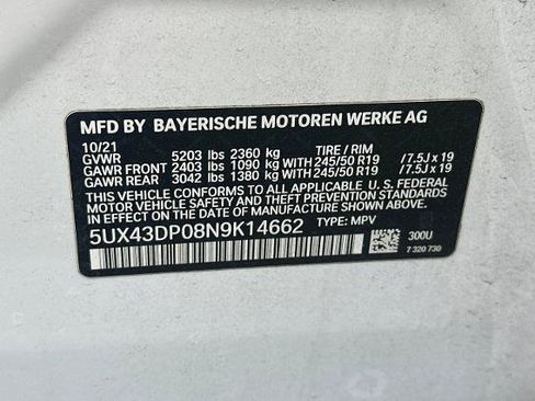Used 2022 BMW X3 sDrive30i w/ Premium Package 2 RWD image 40
