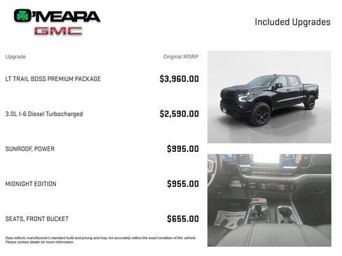 Used 2025 Chevrolet Silverado 1500 LT Trail Boss w/ LT Trail Boss Premium Package AWD/4WD image 4