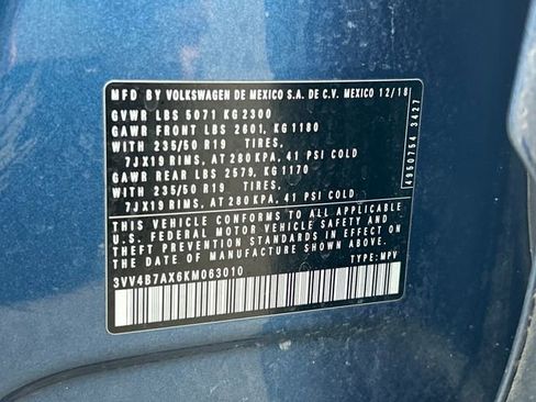 Used 2019 Volkswagen Tiguan SEL Premium AWD/4WD image 21