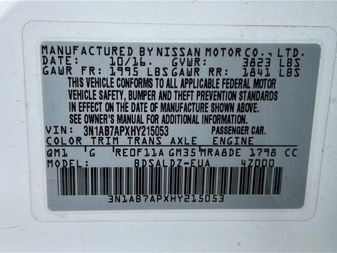 Used 2017 Nissan Sentra SV w/ Driver's Assist Package image 32