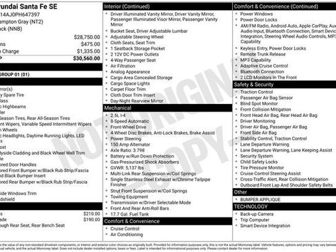 Used 2023 Hyundai Santa Fe SE FWD image 22
