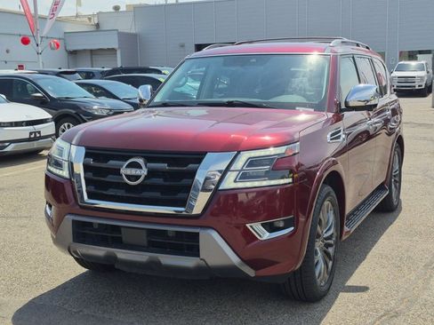 Certified 2023 Nissan Armada Platinum w/ Captain's Chairs Package AWD/4WD image 6
