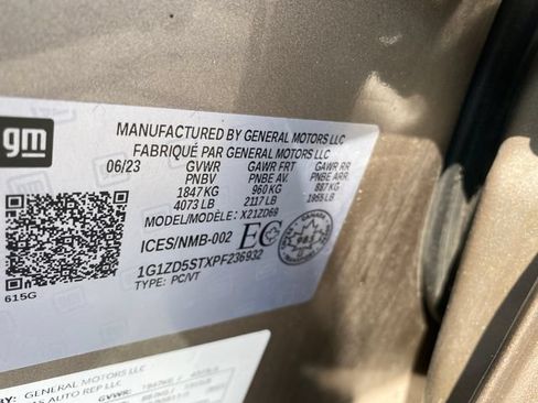 Certified 2023 Chevrolet Malibu LT FWD image 24