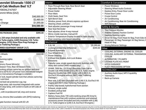Used 2020 Chevrolet Silverado 1500 LT w/ Trailering Package AWD/4WD image 6