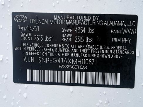 Used 2021 Hyundai Sonata SE FWD image 19