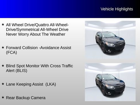 Used 2021 Chevrolet Traverse Premier w/ Redline Edition AWD/4WD image 4