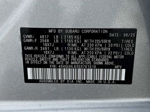 Certified 2025 Subaru Crosstrek 2.5i Limited w/ Popular Package #3A AWD/4WD image 28